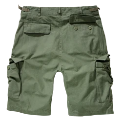 Мъжки къси панталони в цвят маслина Brandit BDU Ripstop 