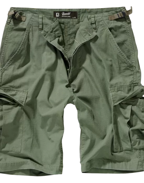 Мъжки къси панталони в цвят маслина Brandit BDU Ripstop, Панталони - Hoodstyle.bg