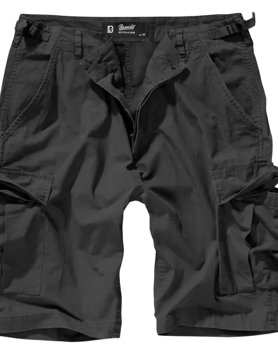 Мъжки къси панталони в черно Brandit BDU Ripstop, Панталони - Hoodstyle.bg