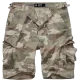 Мъжки къси панталони в камуфлаж Brandit BDU Ripstop light woodland, Панталони - Hoodstyle.bg