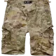 Мъжки къси панталони в камуфлаж Brandit BDU Ripstop tactical camo, Панталони - Hoodstyle.bg