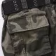 Мъжки къси карго панталони в камуфлажен цвят Savage Ripstop darkcamo, Къси панталони - Hoodstyle.bg