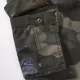 Мъжки къси карго панталони в камуфлажен цвят Savage Ripstop darkcamo, Къси панталони - Hoodstyle.bg
