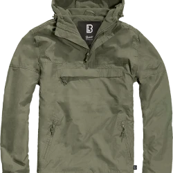 Ветровка с подплата в масленозелен цвят Brandit olive  