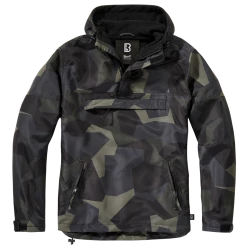 Ветровка с подплата в камуфлажен жвят Brandit M90 darkcamo