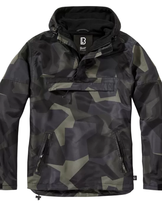 Ветровка с подплата в камуфлажен жвят Brandit M90 darkcamo, Якета - Hoodstyle.bg