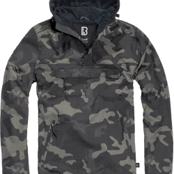 Ветровка с подплата в камуфлажен жвят Brandit darkcamo