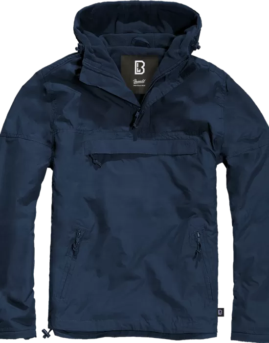 Ветровка с подплата в тъмносин цвят Brandit navy, Якета - Hoodstyle.bg