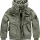 Мъжко яке с качулка в цвят маслина Brandit Bronx, Зимни якета - Hoodstyle.bg
