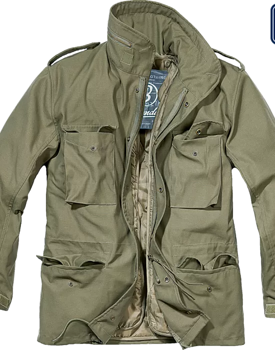 Мъжко премиум яке в цвят маслина Brandit M65, Зимни якета - Hoodstyle.bg