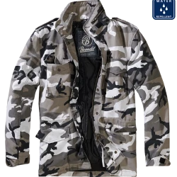 Мъжко премиум яке в светъл камуфлаж Brandit M65 urban