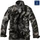 Мъжко премиум яке в тъмен камуфлаж Brandit M65, Зимни якета - Hoodstyle.bg
