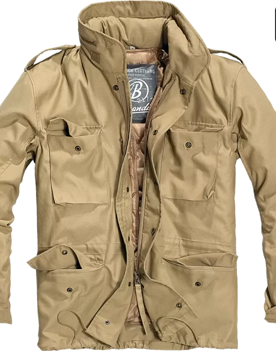 Мъжко премиум яке в цвят камел Brandit M65, Зимни якета - Hoodstyle.bg