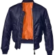 Мъжко яке бомбър в тъмносин цвят Brandit MA1, Бомбъри - Hoodstyle.bg