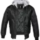 Мъжки бомбър с качулка в черно Brandit MA1, Бомбъри - Hoodstyle.bg