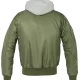 Мъжки бомбър с качулка в цвят маслина Brandit MA1, Бомбъри - Hoodstyle.bg