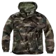 Мъжка лятна ветровка в зелен камуфлаж Brandit woodland, Пролет / Есен - Hoodstyle.bg