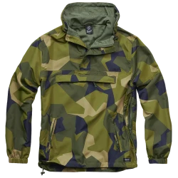 Мъжка лятна ветровка в зелен камуфлаж Brandit camo M90