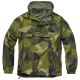 Мъжка лятна ветровка в зелен камуфлаж Brandit camo M90, Пролет / Есен - Hoodstyle.bg