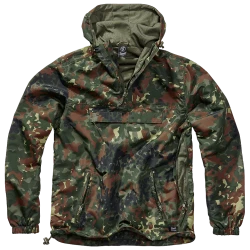 Мъжка лятна ветровка в цвят маслина Brandit flecktarn