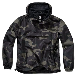 Мъжка лятна ветровка в тъмен камуфлаж Brandit darkcamo