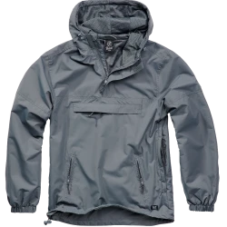 Мъжка лятна ветровка в сив цвят Brandit Anthracite