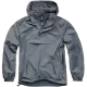 Мъжка лятна ветровка в сив цвят Brandit Anthracite, Пролет / Есен - Hoodstyle.bg