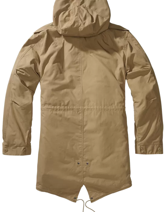Мъжка парка в цвят камел Brandit M51 US, Зимни якета - Hoodstyle.bg