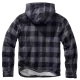 Мъжко яке в десен на сиво каре Brandit Lumber, Зимни якета - Hoodstyle.bg