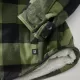 Мъжко яке в десен на масленозелено каре Brandit Lumber, Зимни якета - Hoodstyle.bg