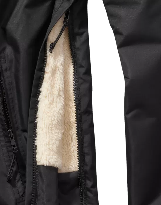 Мъжка дебела ветровка в черен цвят Brandit Woodland, Зимни якета - Hoodstyle.bg
