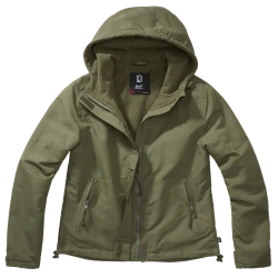 Дамско яке в цвят маслина Olive