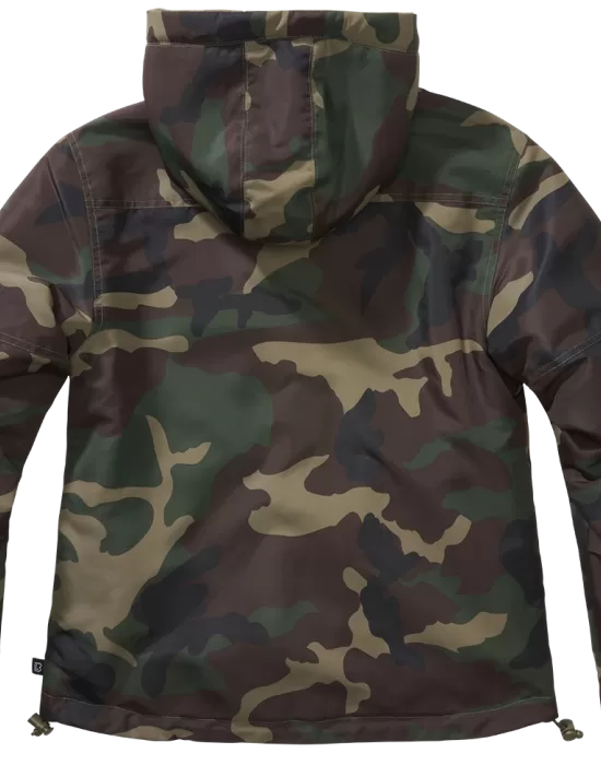 Дамско яке в тъмен камуфлаж Brandit woodland, Якета - Hoodstyle.bg