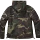 Дамско яке в тъмен камуфлаж Brandit woodland, Якета - Hoodstyle.bg