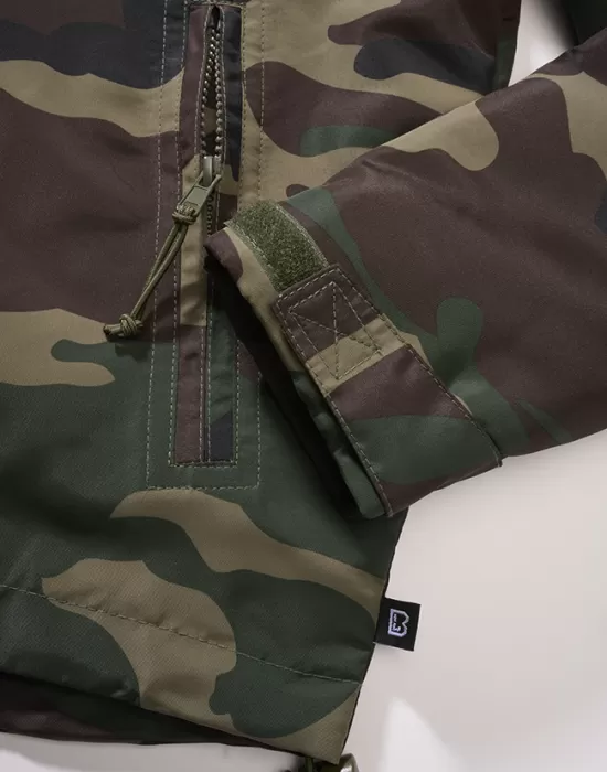 Дамско яке в тъмен камуфлаж Brandit woodland, Якета - Hoodstyle.bg