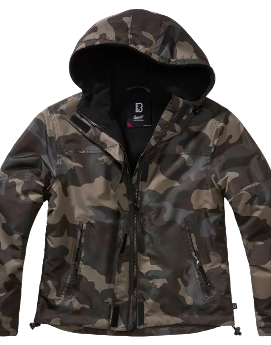Дамско яке в тъмен камуфлаж Darkcamo, Якета - Hoodstyle.bg