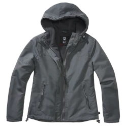 Дамско яке в сив цвят Brandit Anthracite