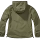 Дамско лятно яке в цвят маслина Brandit Windbreaker olive, Якета - Hoodstyle.bg