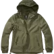 Дамско лятно яке в цвят маслина Brandit Windbreaker olive, Якета - Hoodstyle.bg