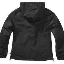 Дамско лятно яке в черен цвят Brandit Windbreaker black 