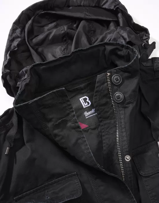 Дамско яке в черен цвят Britannia Jacket black, Якета - Hoodstyle.bg