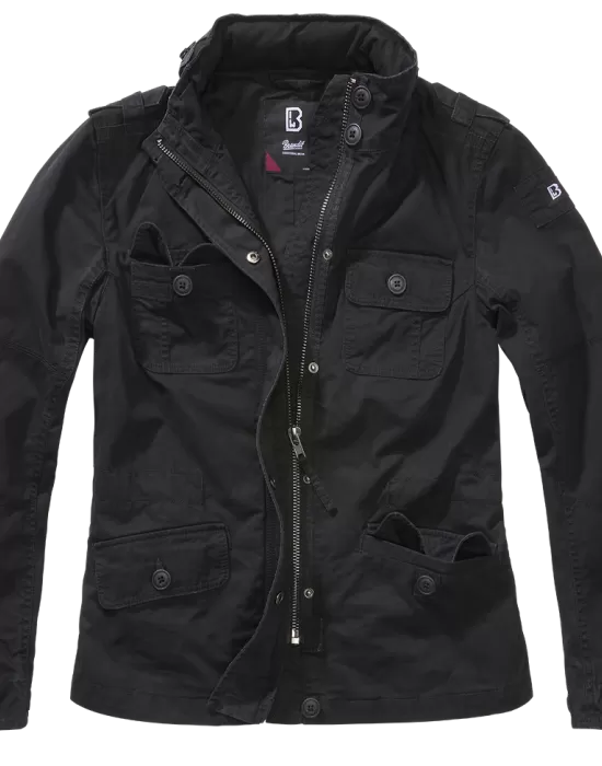 Дамско яке в черен цвят Britannia Jacket black, Якета - Hoodstyle.bg