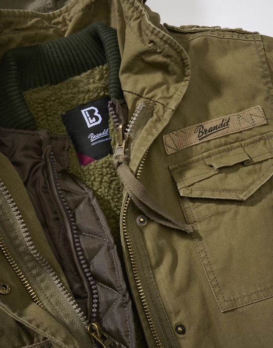 Премиум дамско яке в цвят маслина Brandit women M65 Giant, Якета - Hoodstyle.bg