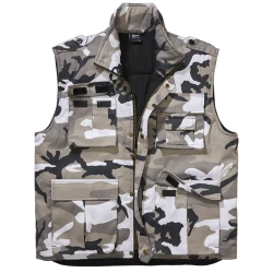Ловна жилетка в светъл камуфлаж Brandit Ranger Vest urban