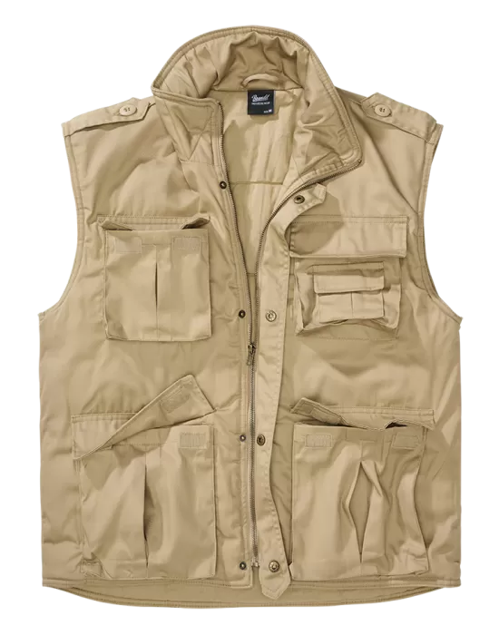 Ловна жилетка в цвят камел Brandit Ranger Vest, Жилетки - Hoodstyle.bg