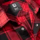 Мъжка риза без ръкави в червено каре Brandit Sleeveless red/black, Блузи и Ризи - Hoodstyle.bg