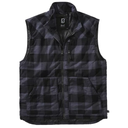 Мъжка жилетка Brandit Lumber Vest black/grey