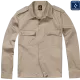Мъжка риза в бежов цвят Brandit US Shirt, Блузи и Ризи - Hoodstyle.bg