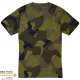 Мъжка изчистена тениска в камуфлажен цвят Brandit swedish camo M90, Блузи и Ризи - Hoodstyle.bg