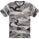 Мъжка изчистена тениска в сив камуфлаж Brandit urban, Блузи и Ризи - Hoodstyle.bg